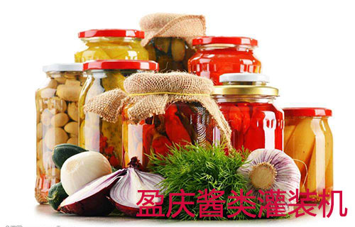 豆醬/醬菜自動灌裝機_盈慶灌裝機